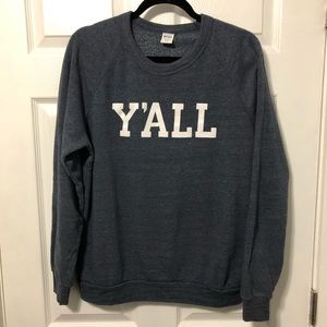 Blue Y’all Sweatshirt